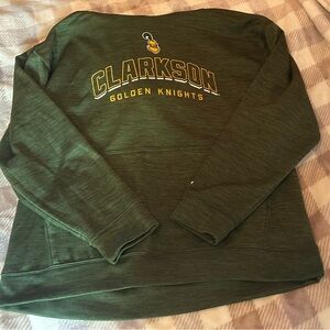 Russell Athletic Clarkson Green Crewneck Sweater